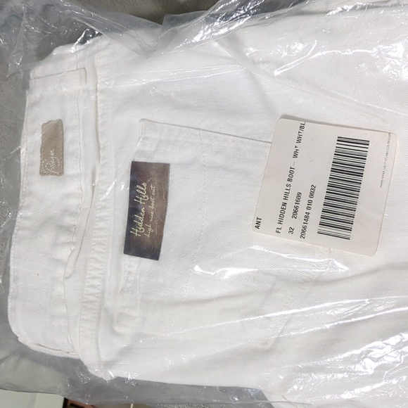 👖Paige Denim Hidden Hills Bootcut Jeans White 32 - Picture 3 of 5